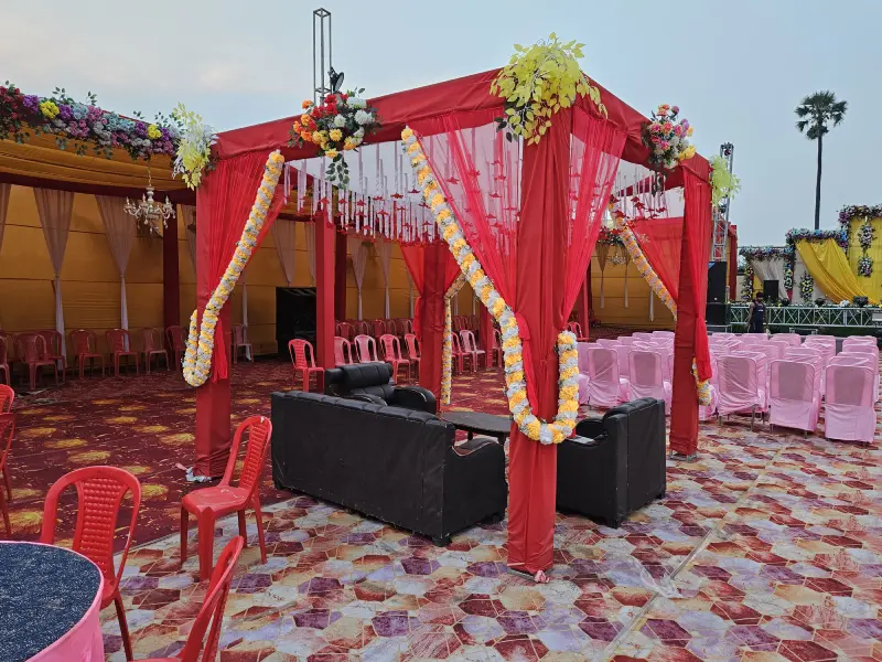 Wedding hall interior
